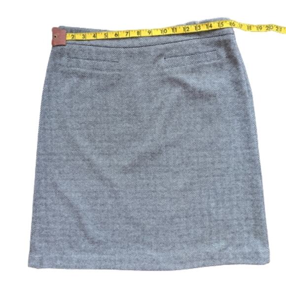 Talbots Herringbone Pencil Skirt 6P - Picture 5 of 9